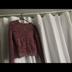 Knitted crop top